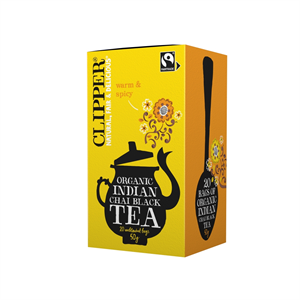תה צ'אי אורגני בסגנון הודי - קליפר
