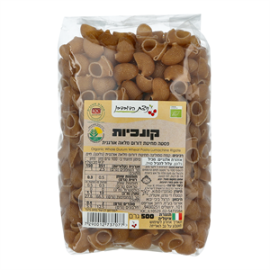 פסטה כונכיות מלא אורגני (מחיטת דורום)- ניצת הדובדבן