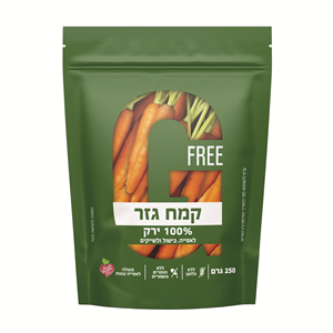 קמח גזר ללא גלוטן 250 גרם - ג'י פרי